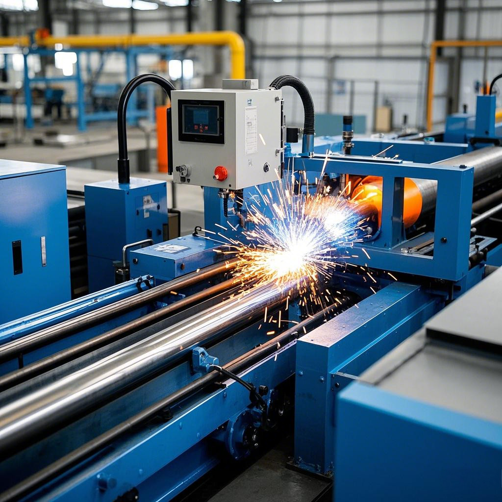 Latest company Cases about Developed the world's largest diameter Ф820mm intelligent continuous production line