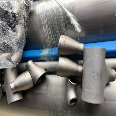 Guter Preis Stahlrohrfittings der Klasse 1 S32205 S32750 Vorgefertigte Titanröhre Online