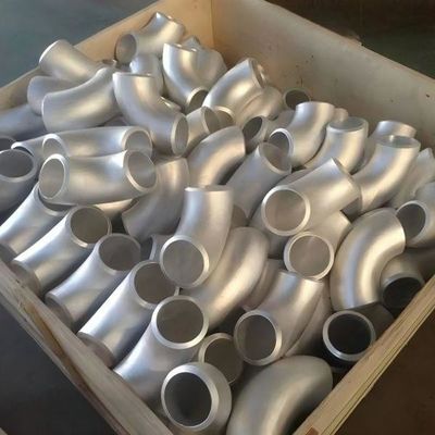 Good price N08367 6Mo Steel Npt Fittings ASME B16.9 Steel Pipe Elbow ASTM A403 online