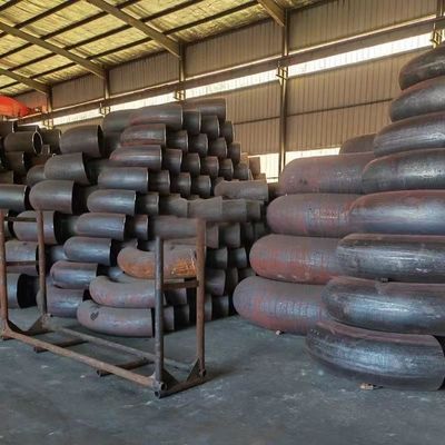 Harga yang bagus Fitting pipa baja prefabrikasi Ketahanan korosi Fitting tabung Ss yang disesuaikan on line